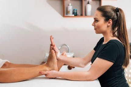 Sessão de Reflexologia