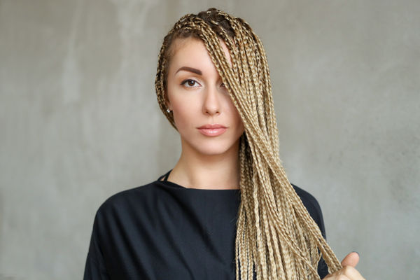 Trança Box Braids Cintura