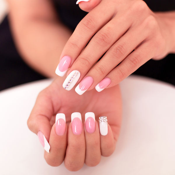 Manicure com Francesinha