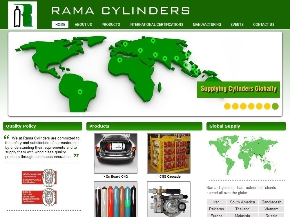 Rama Cylinder - home page