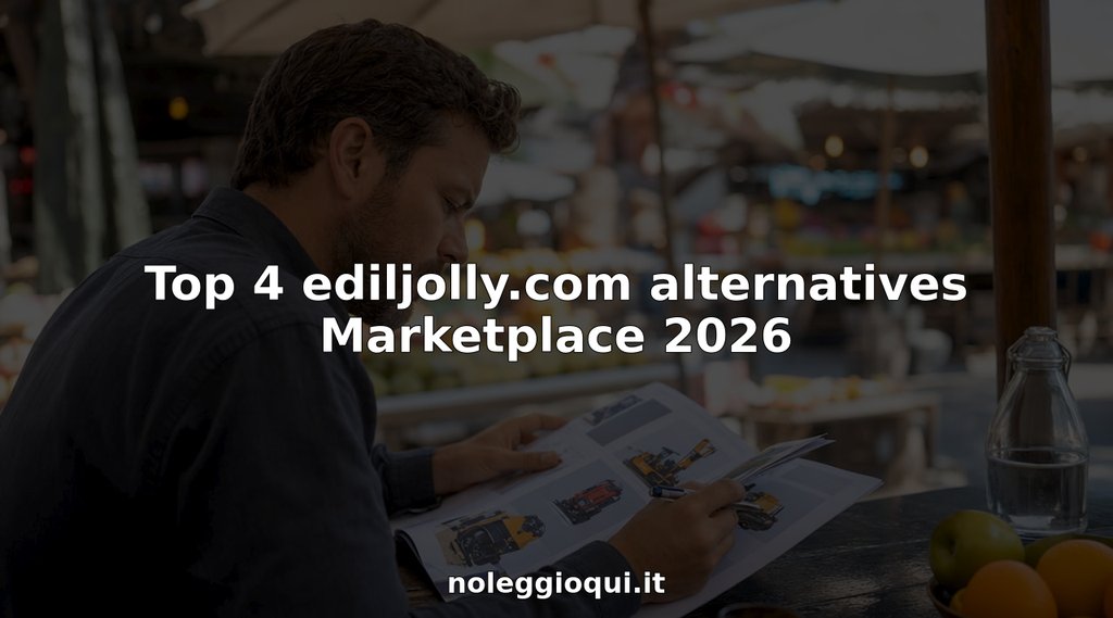 Il responsabile esamina i cataloghi delle attrezzature a noleggio per valutare le soluzioni più adatte alle esigenze dell’azienda.