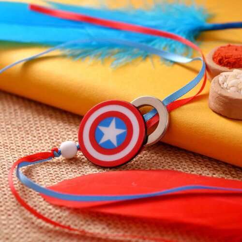 Captain America Shield Rakhi