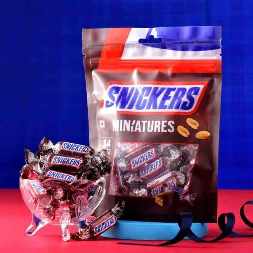 Snicker Miniature Chocolate candy (140 Gms)