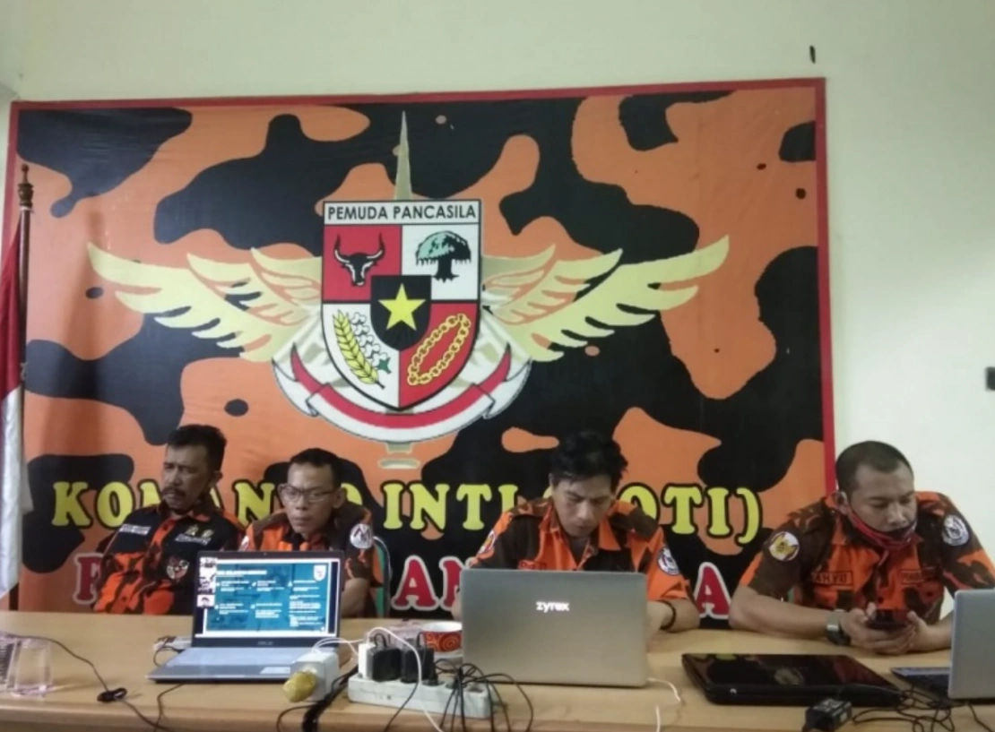 Surabaya Bimtek Gugus Tugas Penanggulangan Covid-19 MPW Pemuda Pancasila Jatim