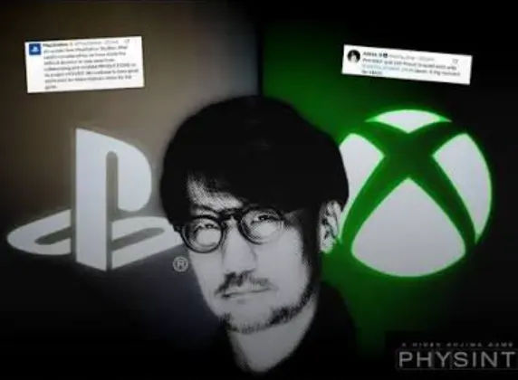 Hideo Kojima dalam sesi studio