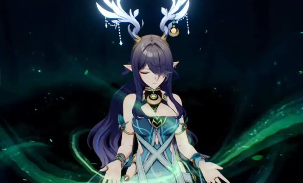 Keterangan image: Lauma, karakter perempuan hijau Dendro Catalyst terbaru Genshin Impact versi 6.0, inti reaksi Lunar-Bloom dengan skill Frostgrove Sanctuary. Rilis Phase 1 pada 10 September 2025.