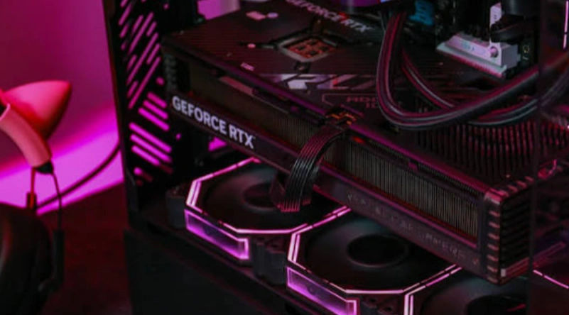 Visual kartu grafis Nvidia GeForce RTX 5050 dengan memori GDDR7