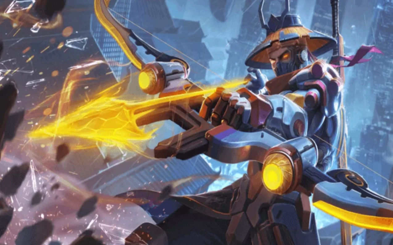 Hero Assassin menggunakan item Shadow Blade di Land of Dawn