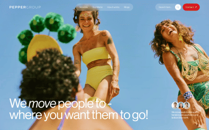 The Pepper Group Website Redesign project preview