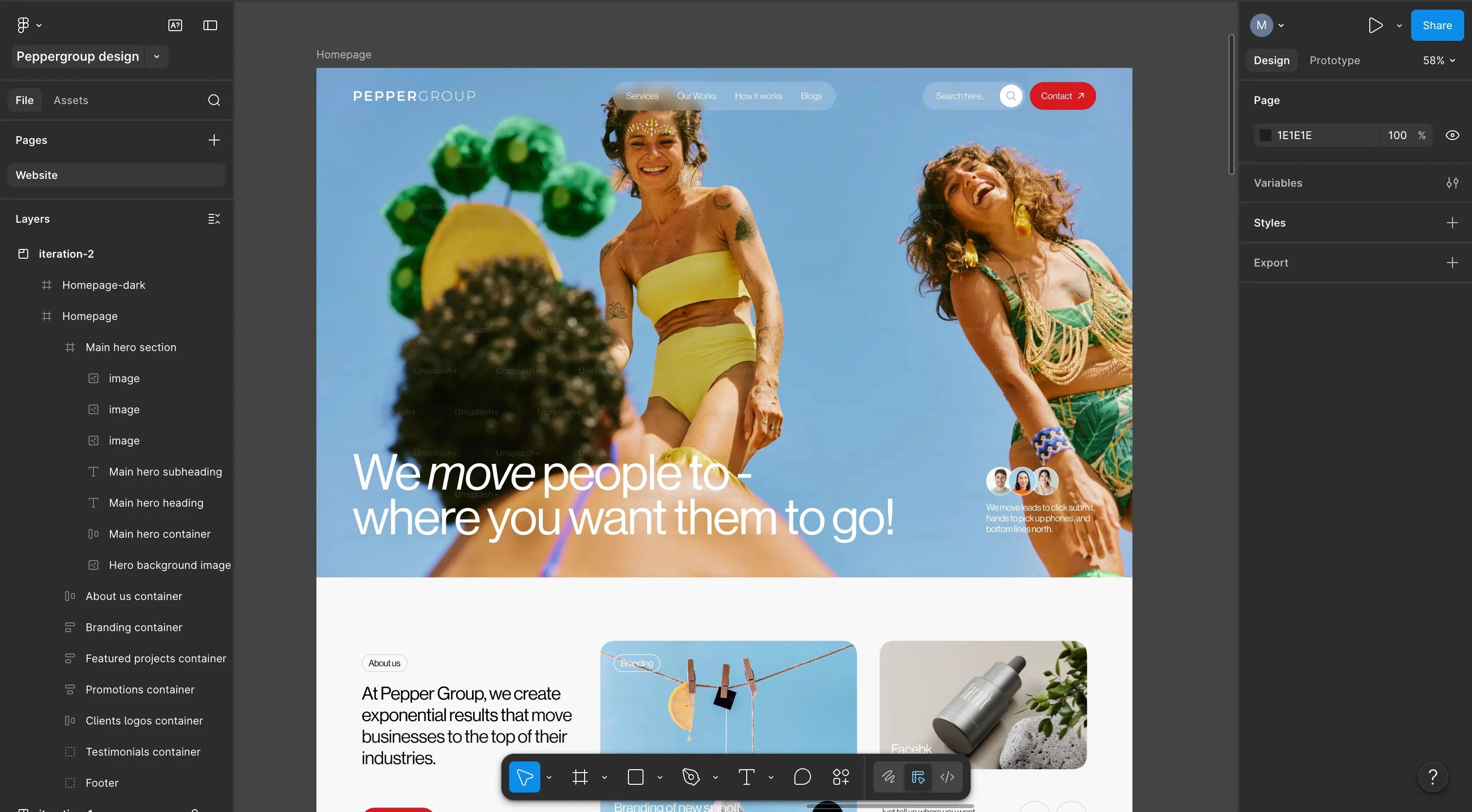 The Pepper Group Website Redesign project preview 2