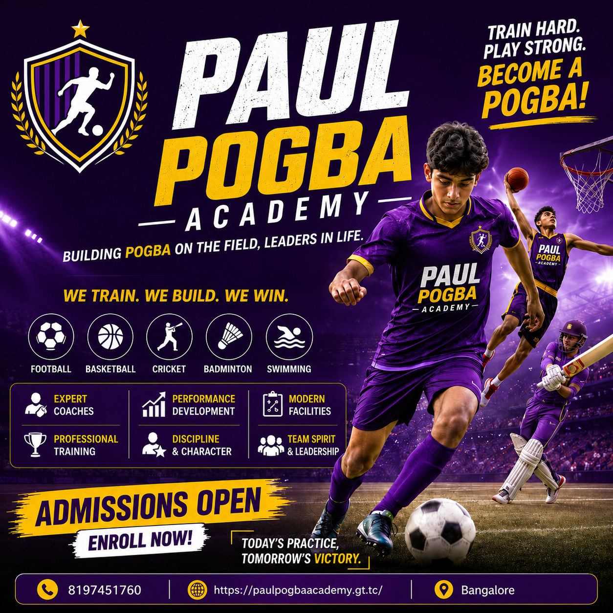 PAUL POGBA Academy Hero Image