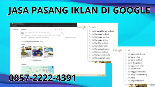 0857-2222-4391 Jasa Pasang Iklan di Google  Di Parepare