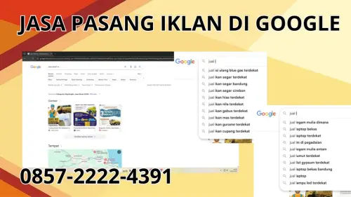 0857-2222-4391 Jasa Pasang Iklan di Google  Di Palopo