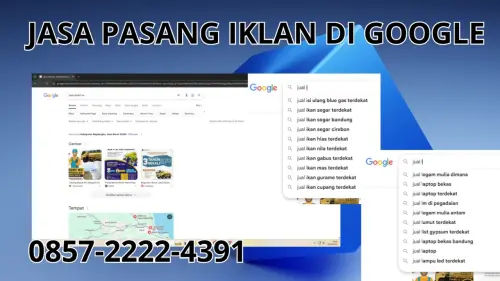 0857-2222-4391 Jasa Pasang Iklan di Google  Di Gowa