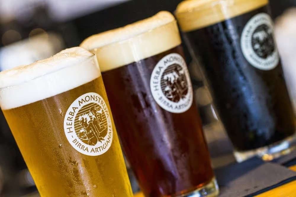birre del birrificio herba monstrum