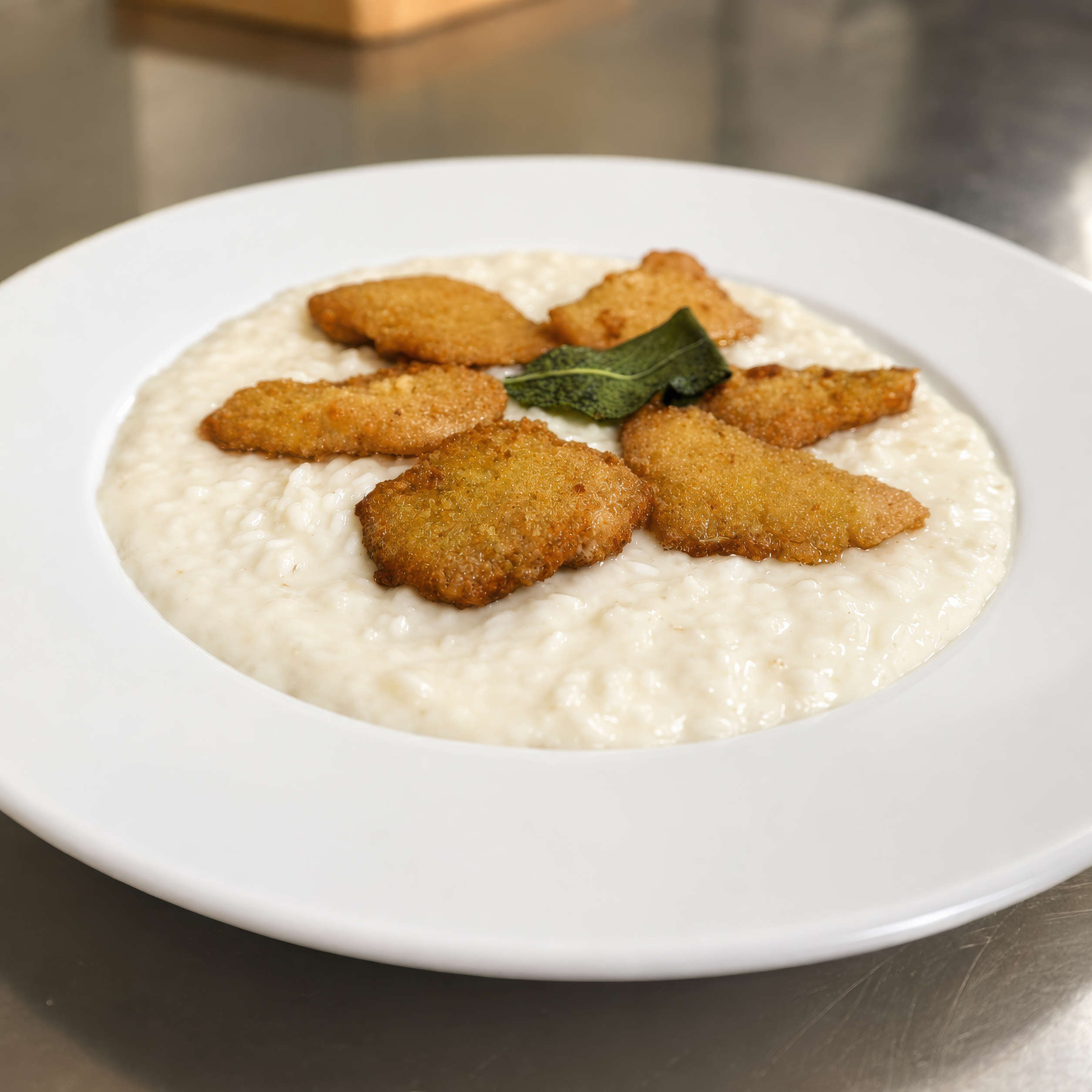 Risotto al pesce persico del Boogie