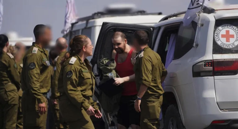 Eitan Horn, uno de los rehenes que estuvo cautivo de Hamás desde octubre de 2023.