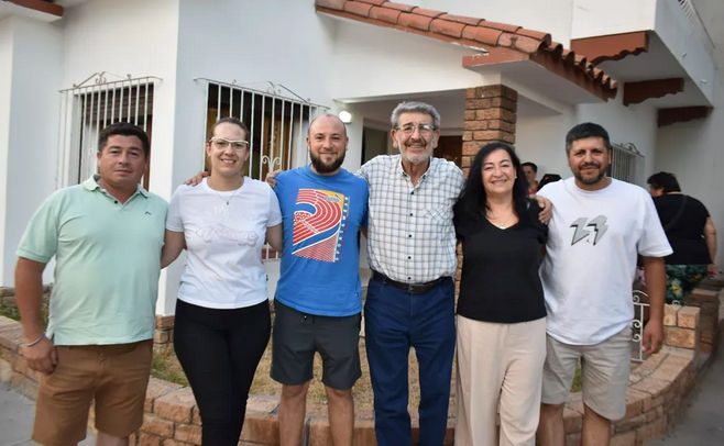 Los candidatos a concejales de Sembrar en Rivadavia para las elecciones municipales del 22 de febrero.