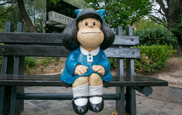 La icónica niña creada por Quino tendrá su propia escultura en Montreal desde el 1 de mayo, en un hecho cultural inédito que refuerza el vínculo entre Argentina y Canadá.