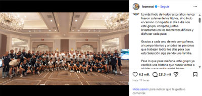 Messi emocionó a los argentinos antes de la final del Mundial 2026 ante España con un mensaje que generó versiones sobre una posible despedida de la Selección argentina.