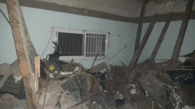 Derrumbe en Junín: cuatro personas, entre ellas una bebé y otra menor, quedaron atrapadas y fueron rescatadas con vida. Están estabilizadas.
