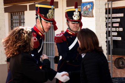 Granaderos a Caballo recorren escuelas e instituciones de San Rafael durante la Semana Sanmartiniana. Conocé la agenda de actividades hasta el lunes.