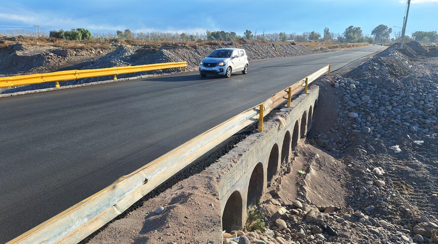 San Rafael recuperó el paso de Pobre Diablo tras reconstruir el terraplén y colocar una carpeta asfáltica de seis centímetros. Ya está habilitado al tránsito.