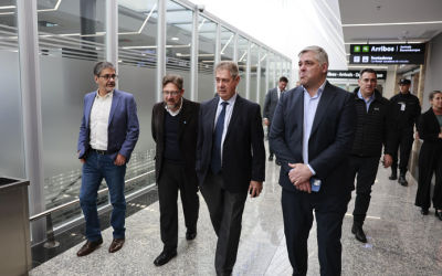 Aeropuerto de San Rafael: inauguraron un nuevo sector de la terminal y buscan completar la ampliación para convertirlo en internacional.