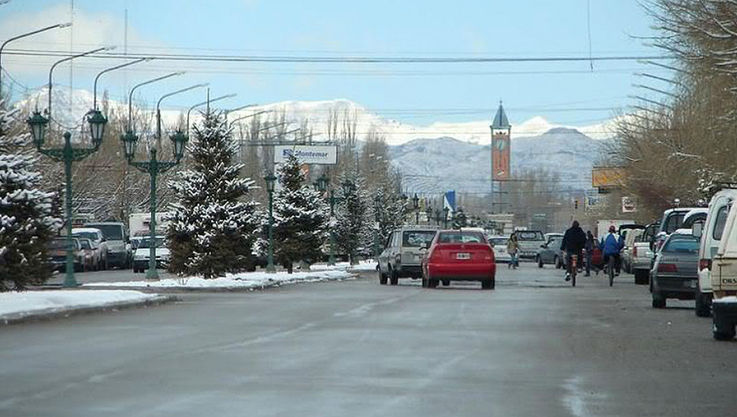 Malargüe fue la localidad más fría del país con -0,8 °C y una sensación térmica de -3,5 °C, tras una intensa nevada.