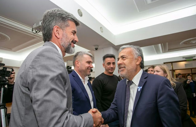 Ulpiano Suarez, Luis Petri, Natalio Mema y Tadeo García Zalazar se mueven por la Gobernación de Mendoza en 2027.