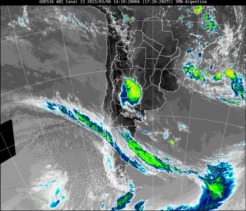 Estas son las provincias bajo alerta por tormentas severas con granizo