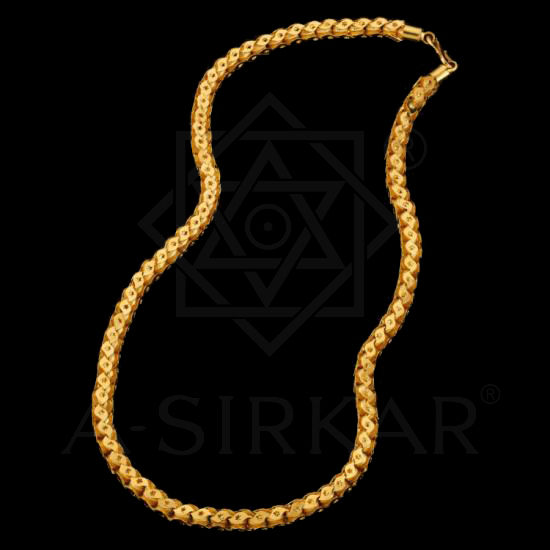 Golden 18k and 22k Beaded Gold Jewelry Mala at Rs 15000/piece in New Delhi