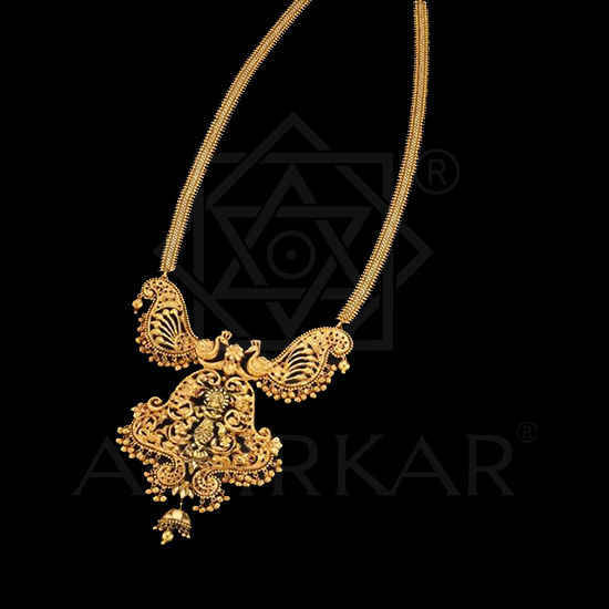 Golden 18k and 22k Beaded Gold Jewelry Mala at Rs 15000/piece in New Delhi