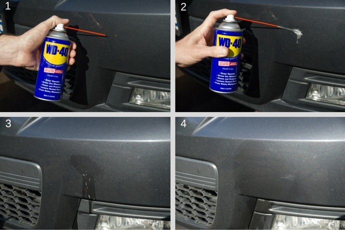 Use WD-40 To Loosen the Bugs