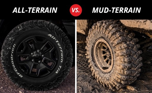 All Terrain vs Mud Terrain vs RT Tires - The Dirt by 4WP