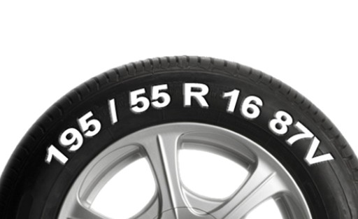 find your tyre size in your tyre sidewall