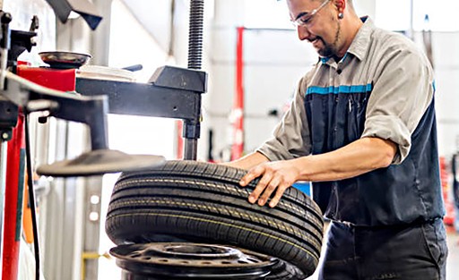 Tyre Engineer at Work