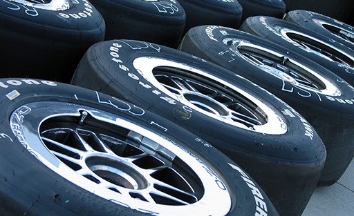 Pirelli F1 racing tyres