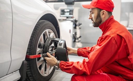 Conduct wheel alignment | Tyroola