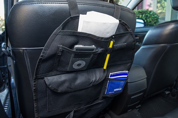 Get a Handy Backseat Organizer