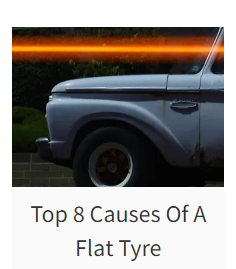 Top 8 Causes Of A Flat Tyre