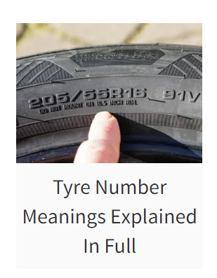 Tyre Number Meanings Explained In Full