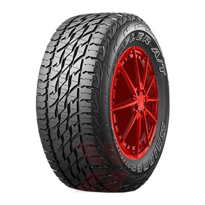 Tyre BRIDGESTONE DUELER AT 697 OWL OUTLINED WHITE LETTERS 245/70R16 113S