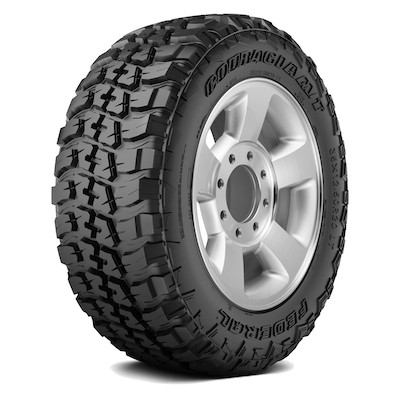 Tyre FEDERAL COURAGIA MT POR OWL OUTLINED WHITE LETTERS 245/75R16LT 120/116Q