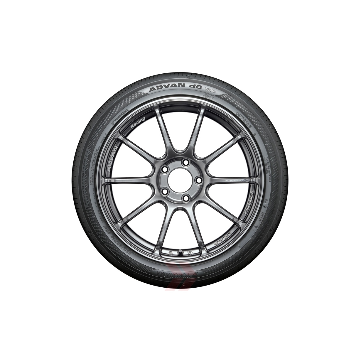 YOKOHAMA ADVAN dB V553 235/40R18 LEONIS WX BMCMC 18インチ 7J+47 5H-100