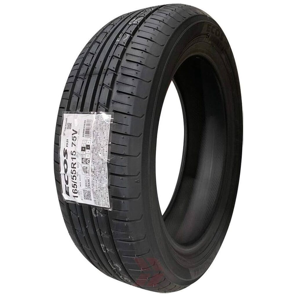 21年制 バリ山 195/65R15. ヨコハマ ECOS ES31 (J5)