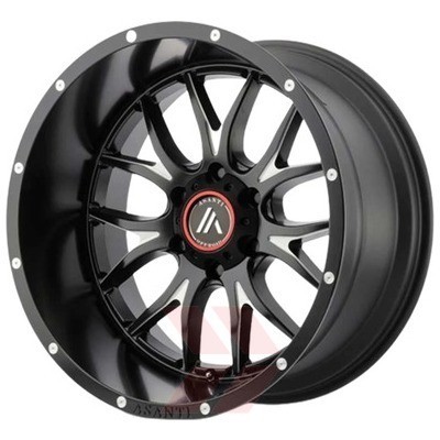 ASANTI AB807 SATIN BLACK