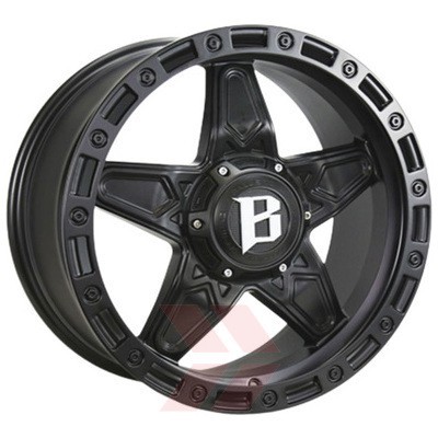 BALLISTIC 676 FLAME FLAT BLACK
