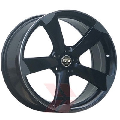 SSA WHEELS AV RS6 BLACK MACHINE FACE