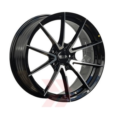 SSA WHEELS PLATINUM BLACK MACHINE FACE